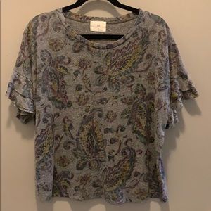 Anthropologie Paisley Shirt